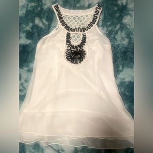 Sheer never worn boho style halter type blouse